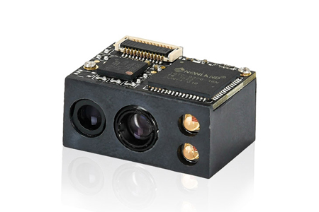 超小體積的嵌入式二維碼掃描模組，提供數(shù)據(jù)輸出接口USB、TTL232串口等