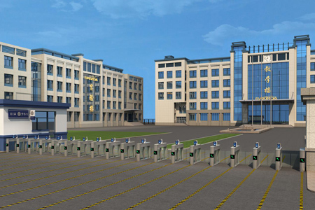 人臉識別門禁系統設備應用于學校出入口的應用案例