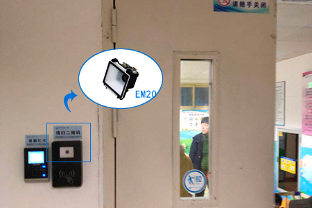 EM20嵌入式二維條碼識讀器在門禁設備上的應用案例